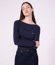 Load image into Gallery viewer, FW26 - A0H2H NV 01 NAVY FALL WINTER 2026 SAILOR TOPS WOMEN
