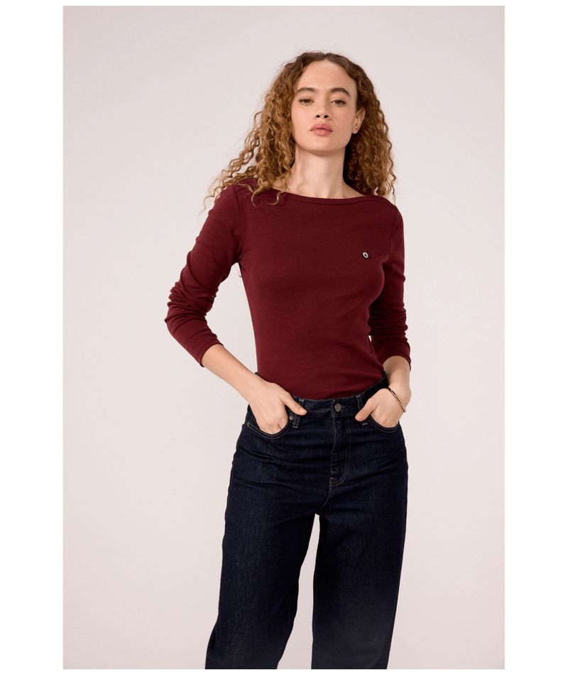 FW26 - A0H2H 03 MAROON FALL WINTER 2026 TOPS WOMEN