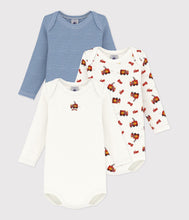 Load image into Gallery viewer, FW26 - A0H3A 00 MULTI BABY BODYSUITS FALL WINTER 2026 GIFT NEW ARRIVAL STRIPES UNDEARWEAR
