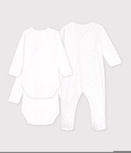 Load image into Gallery viewer, FW26 - A0H71 99 WHITE GREY BABY BODYSUITS FALL WINTER 2026 GIFT NEW ARRIVAL SETS
