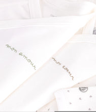 Load image into Gallery viewer, FW26 - A0H71 99 WHITE GREY BABY BODYSUITS FALL WINTER 2026 GIFT NEW ARRIVAL SETS
