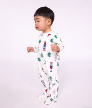 Load image into Gallery viewer, FW26 - A0HCE 01 WHITE MULTI BABY FALL WINTER 2026 FOOTIES ROMPERS NEW ARRIVAL
