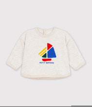 Load image into Gallery viewer, FW26 - A0HDE 01 OATMEAL BABY FALL WINTER 2026 SAILOR TOPS
