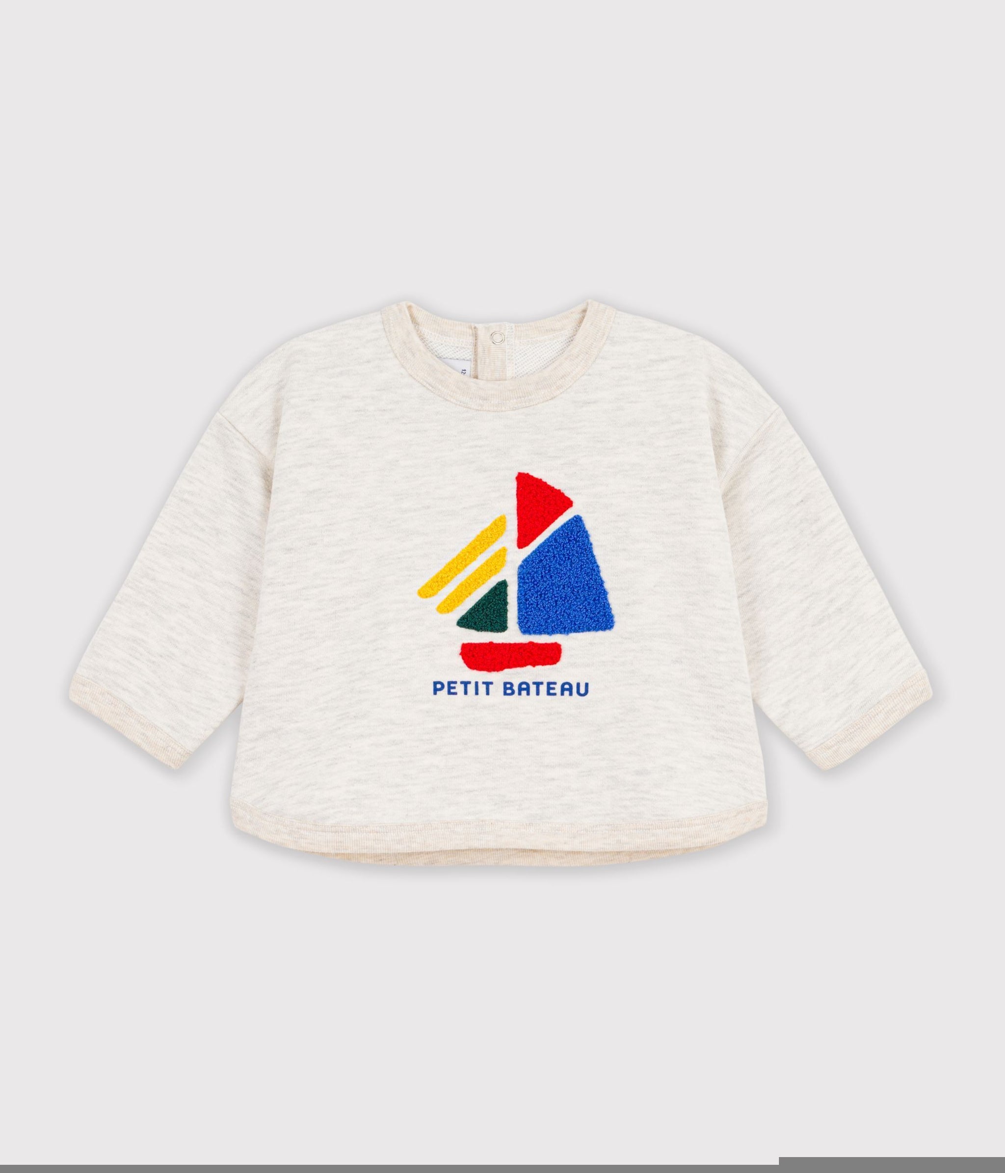 FW26 - A0HDE 01 OATMEAL BABY FALL WINTER 2026 SAILOR TOPS