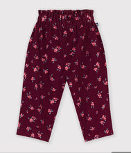 Load image into Gallery viewer, FW26- A0GTN 02 BURGUNDY BABY BOTTOMS FALL WINTER 2026 FLORAL
