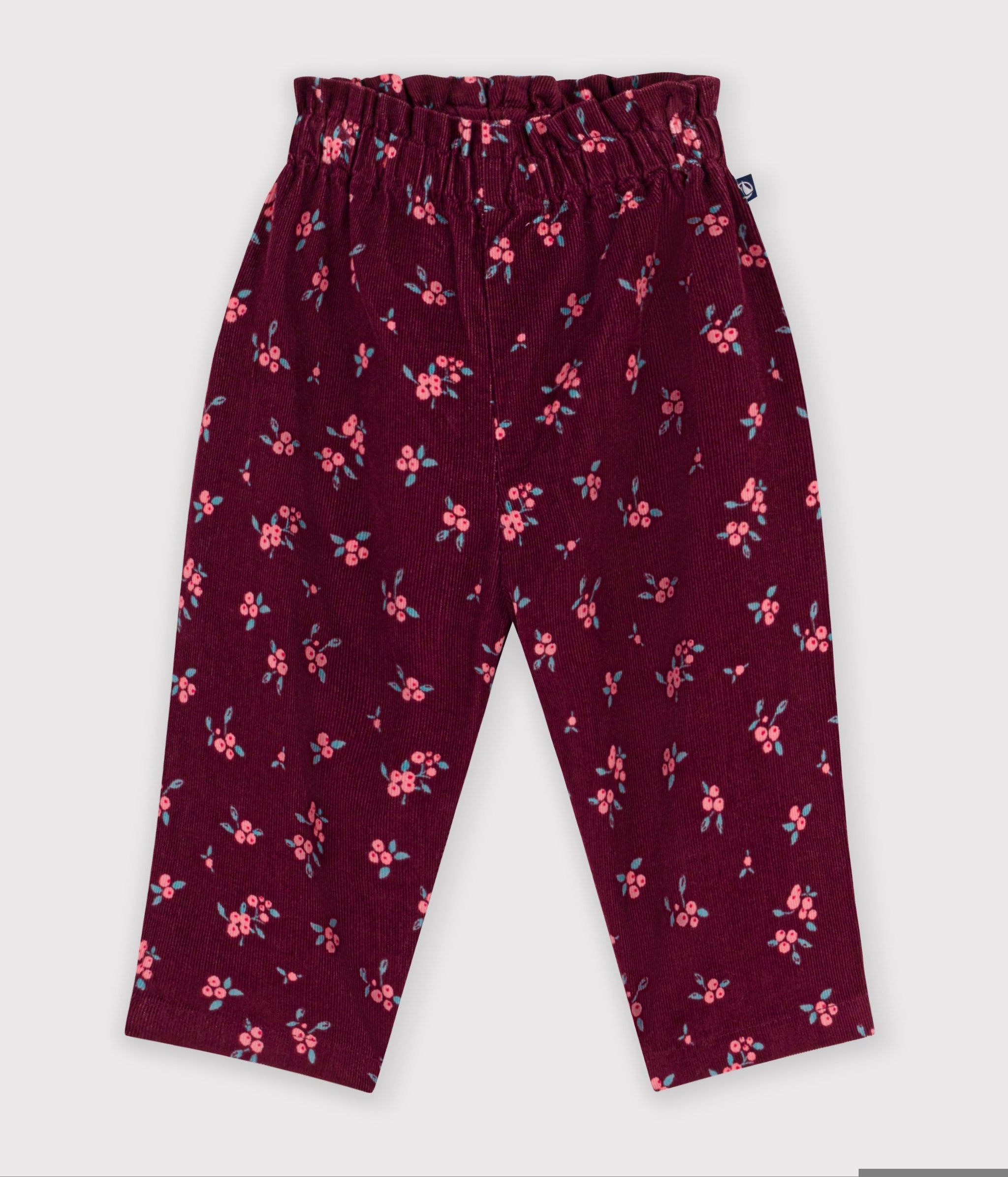 FW26- A0GTN 02 BURGUNDY BABY BOTTOMS FALL WINTER 2026 FLORAL
