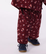Load image into Gallery viewer, FW26- A0GTN 02 BURGUNDY BABY BOTTOMS FALL WINTER 2026 FLORAL
